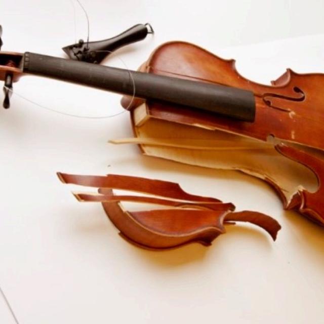 violin roto